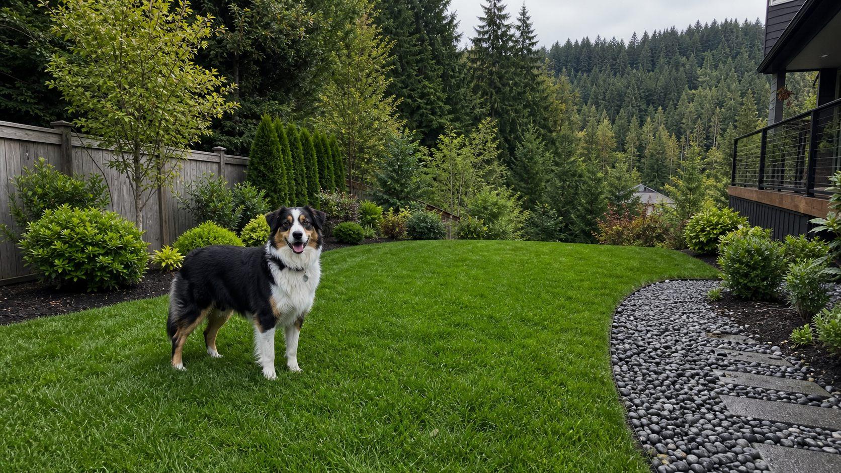 Professional yard reset service